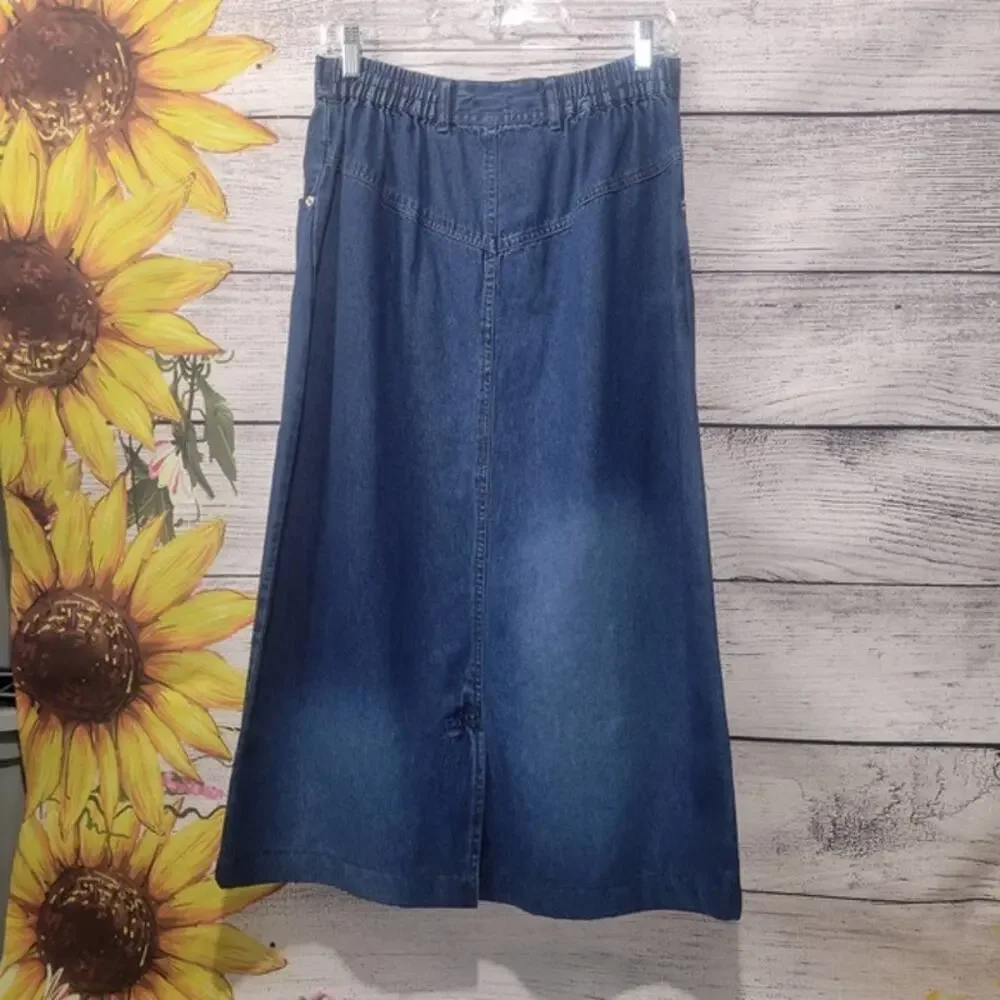 Vintage Southwest Canyon Long Denim Shirt‎ Size M